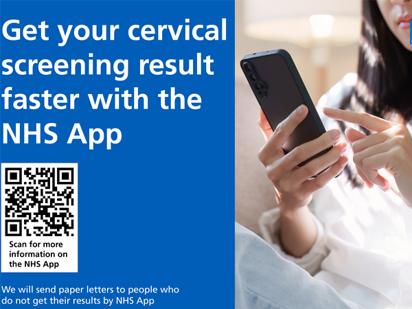 Cervical Screening Results - NHS App 
